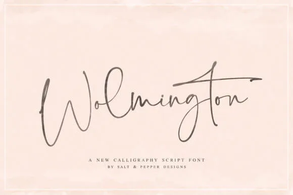 Wolmington Font