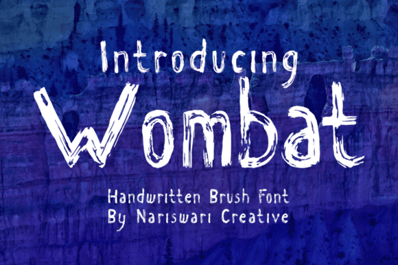 Wombats Font