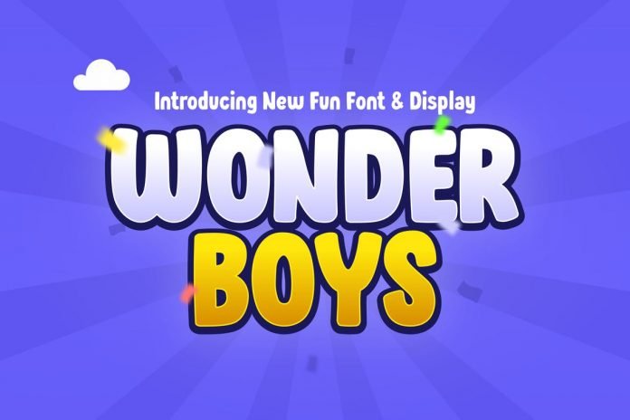 Wonder Boys - Game Font