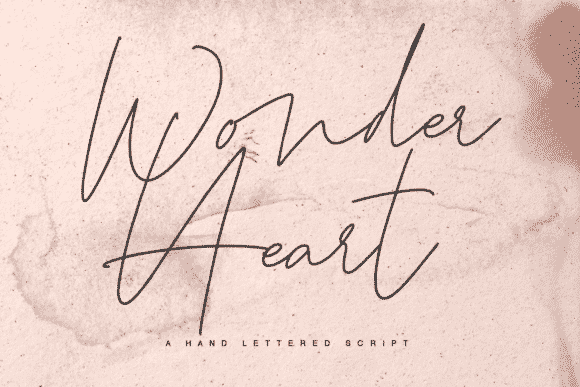 Wonder Heart Font