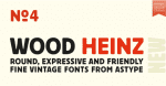Wood Heinz No.4 Font