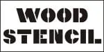 Wood Stencil Font