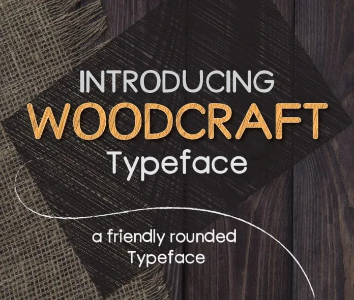 WoodCraft Font