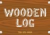 Wooden Log Font