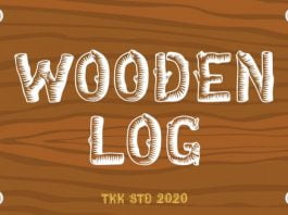 Wooden Log Font