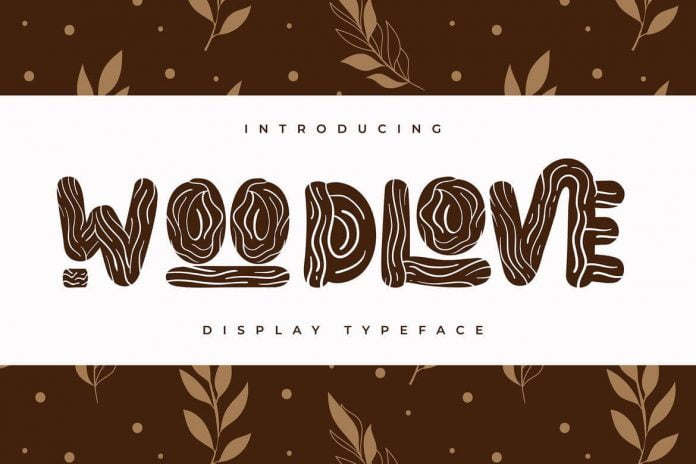 Woodlove Display Typeface