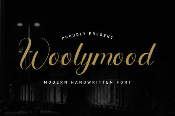 Woolymood Font
