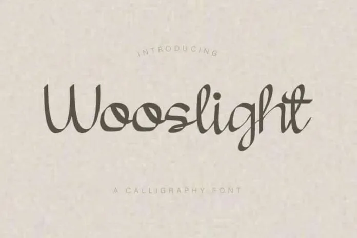 Wooslight Font