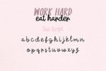 Work Hard Eat Harder Font