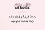 Work Hard Eat Harder Font