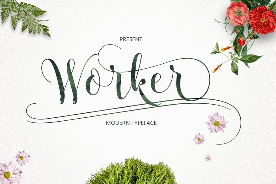 Worker Font Worker Font