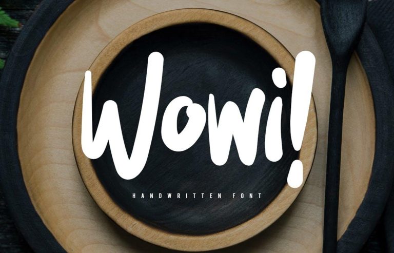 Wowi Typeface Font Free Download