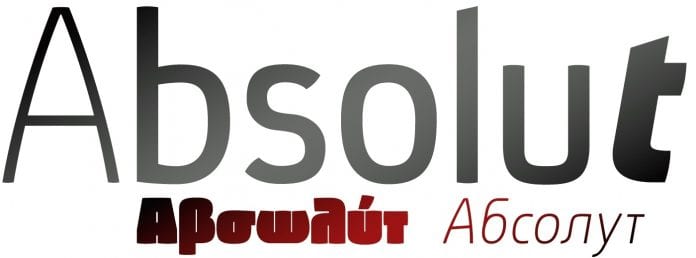 Absolut Fonts