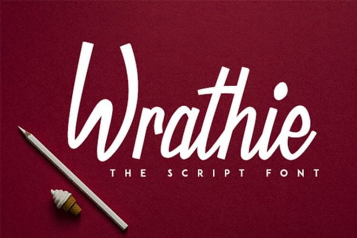 Wrathie - Script Font