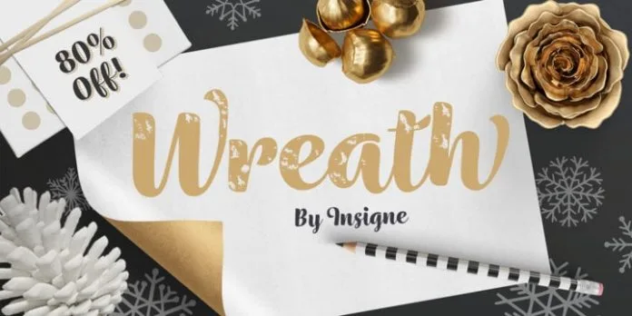 Wreath Font Family