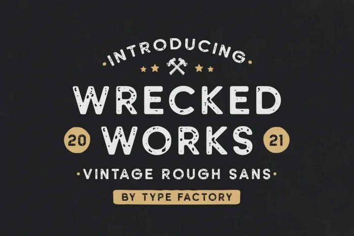 Wrecked Works Font