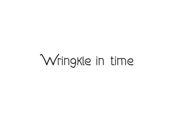 Wringkle in Time Font