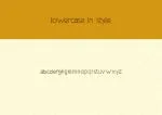 Wringkle in Time Font