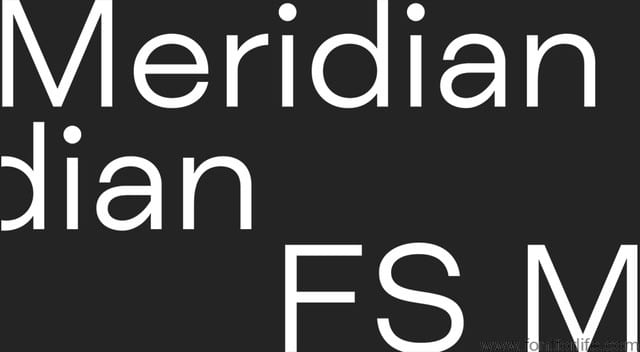 FS Meridian Font
