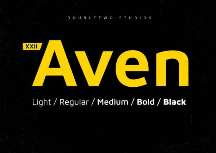 XXII Aven Font Family