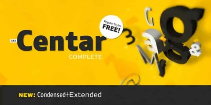 XXII Centar Font XXII Centar Font