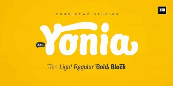 XXII Yonia Font