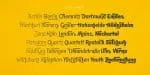 XXII Yonia Font