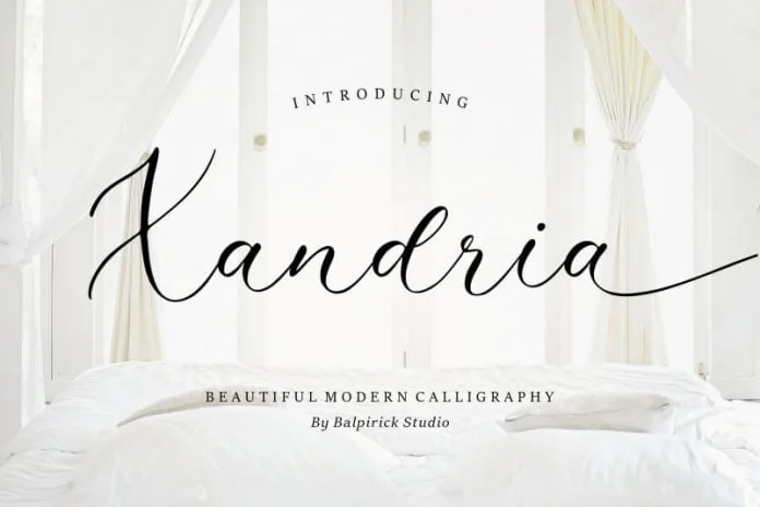 Xandria Font