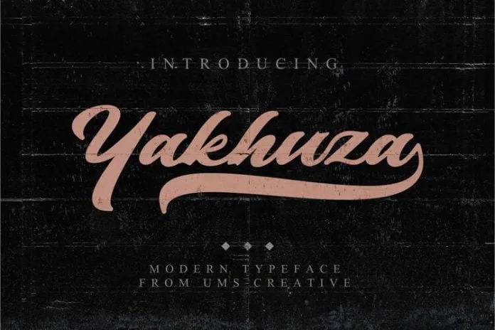 Yakhuza Font