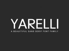 Yarelli Sans Serif Font