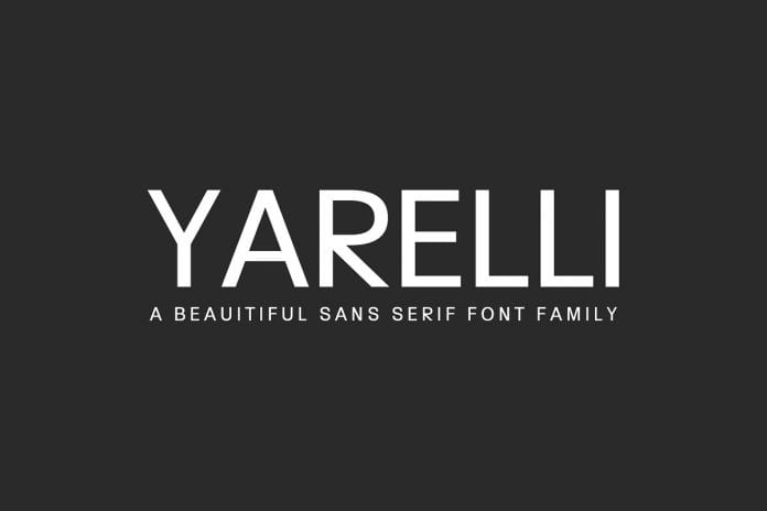 Yarelli Sans Serif Font