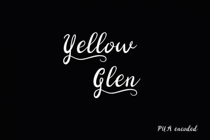 Yellow Glen Font