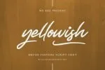 Yellowish Font