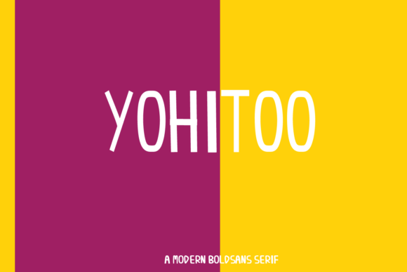 Yohitoo Font