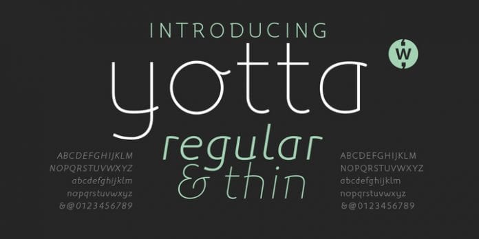 Yotta Font Family
