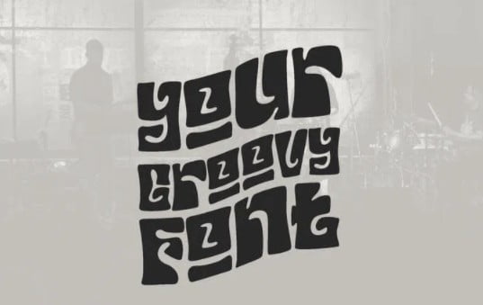 Your Groovy Font - funk psychedelic 70s font