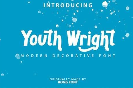Youth Wright Font