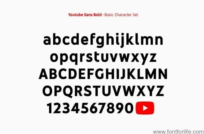 Youtube Sans Font