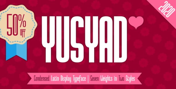 Yusyad Font Family