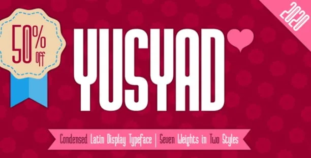 Yusyad Font Family