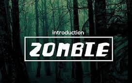 ZOMBIE – Popular Horror Font