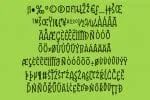 ZP Dragon Toes Font