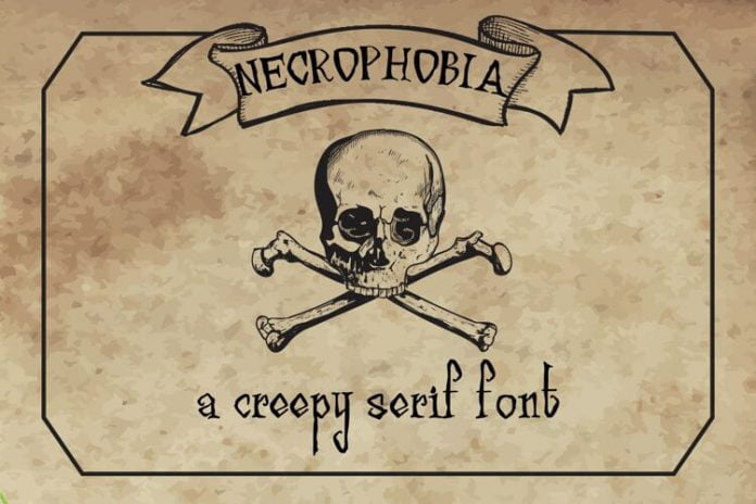 ZP Necrophobia Font