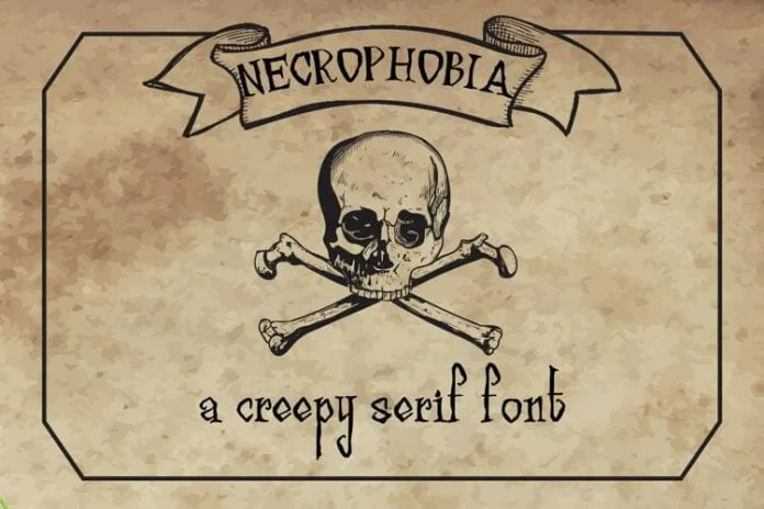 ZP Necrophobia Font