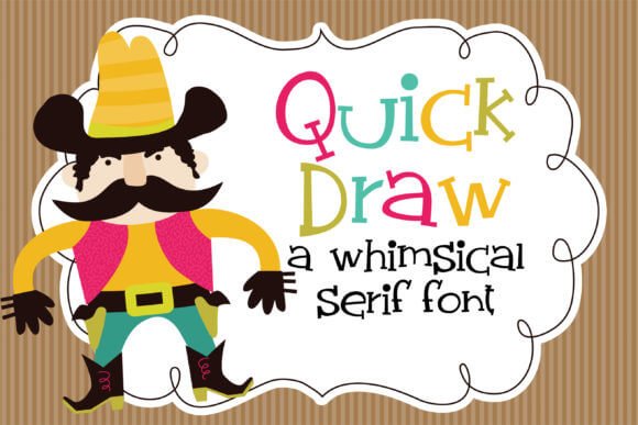 ZP Quick Draw Font