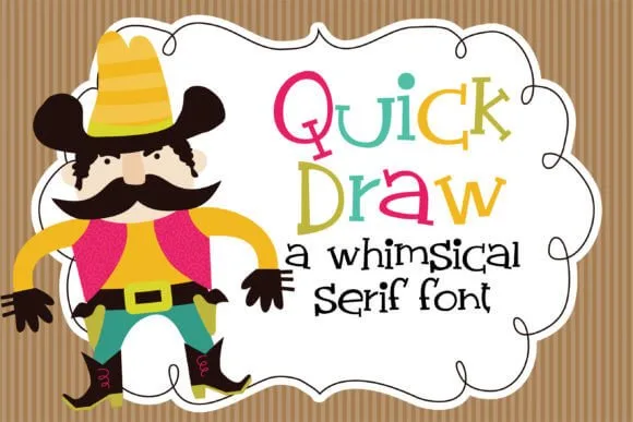 ZP Quick Draw Font