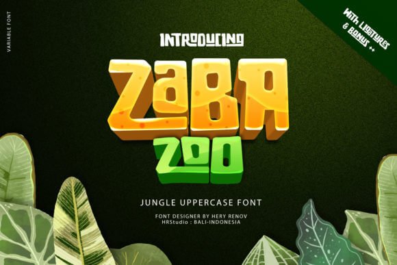Zaba Zoo Font