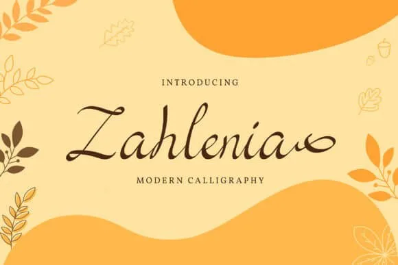 Zahlenia Font