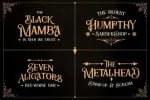 Zailander - Vectorian Vintage Font