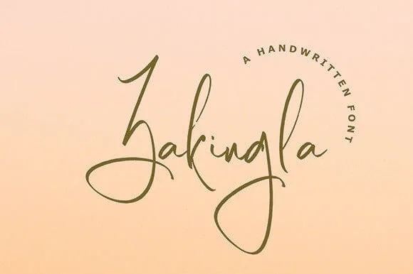Zakingla Font
